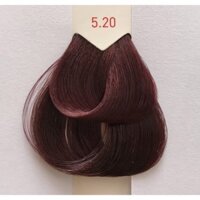 Thuốc nhuộm tóc màu nâu sáng ánh sắc đỏ L'Oreal Majirouge Light Extra Burgundy Brown 5.20 50ml