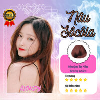 THUỐC NHUỘM TÓC MÀU NÂU SOCOLA | CLOUDY COLOR | màu nhuộm Hot Trend | dụng cụ nhuộm cao cấp