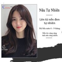 Thuốc nhuộm tóc màu NÂU TỰ NHIÊN không cần thuốc tẩy tóc Chenglovehairs, Chenglovehair