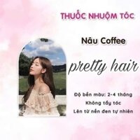Thuốc Nhuộm Tóc Màu Nhuộm Hàn Quốc màu nâu coffe