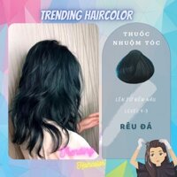 Thuốc Nhuộm Tóc Màu RÊU ĐÁ LẠNH Không Tẩy Trending Haircolor , Trending Haircolor