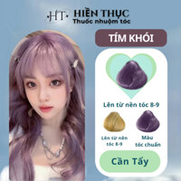 Thuốc nhuộm tóc màu Tím Khói tặng kèm dụng cụ nhuộm | Thuốc nhuộm tóc Hiền Thục