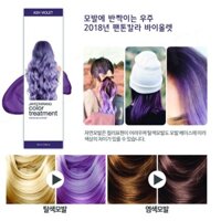 Thuốc Nhuộm Tóc Màu Tím Khói Jayeonirang Color Treatment 60g - Ash Violet
