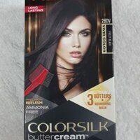 Thuốc nhuộm tóc màu tím lai đen...