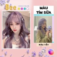 Thuốc nhuộm tóc màu TÍM SỮA cần tẩy | Bee haircolor, Beehaircolor