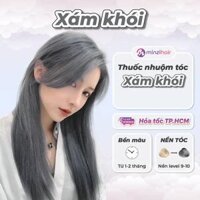 Thuốc Nhuộm Tóc Màu Xám Khói
