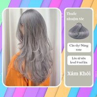 Thuốc Nhuộm Tóc Màu XÁM KHÓI Cần Tẩy | Colormin