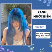 Thuốc Nhuộm Tóc Màu XANH BIỂN - OCEAN Combo thuốc nhuộm tóc tại nhà tặng kèm Oxy