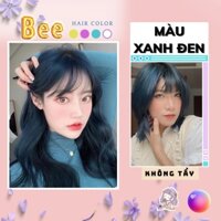 Thuốc nhuộm tóc màu XANH ĐEN không tẩy | Bee haircolor, Beehaircolor