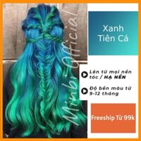 thuốc nhuộm tóc màu xanh tiên cá - Minbi Shop