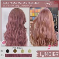 Thuốc nhuộm tóc Nâu Hồng Đào tại nhà chính hãng Lumcher LC14
