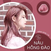 Thuốc nhuộm tóc Nâu hồng đào không tẩy buddyhairs