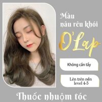 Thuốc nhuộm tóc nâu rêu khói không tẩy tại nhà chính hãng OLAP OL14 HUẾ STORE