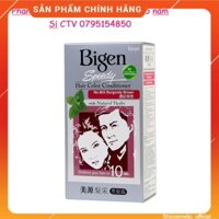 Thuốc nhuộm tóc phủ bạc dạng kem Bigen Speedy Hair Color Conditioner 80ml