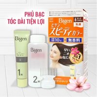 THUỐC NHUỘM TÓC PHỦ BẠC NHẬT BẢN BIGEN HOYU SỐ 6 - MÀU NÂU ĐEN