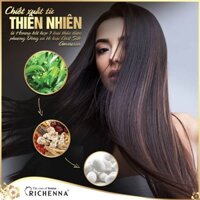 Thuốc nhuộm tóc phủ bạc thảo dược dạng dầu gội Richenna EZ Speedy Hair Color-EX Hàn Quốc