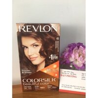 Thuốc Nhuộm Tóc Revlon Colorsilk Màu 46 Nâu Hạt Dẻ
