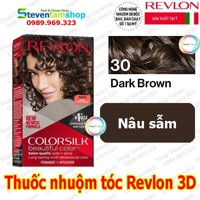 Thuốc nhuộm tóc Revlon Colorsilk số 30 (Dark Brown)