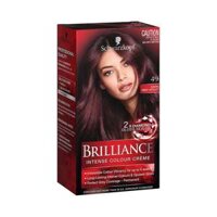 Thuốc nhuộm tóc Schwarzkopf Brilliance Intence Colour 49 Dark Red Violet