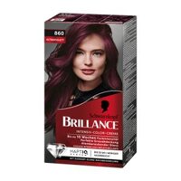 Thuốc nhuộm tóc Schwarzkopf Brillance 860 Ultraviolet - Màu tím ánh sáng, bền màu
