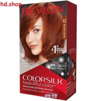 Thuốc Nhuộm Tóc Số 42 Nâu Đỏ Vừa Revlon Colorsilk.