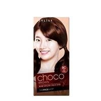 Thuốc nhuộm tóc Stylist Silky Hair Color Cream Choco Brown The Face Shop 8C