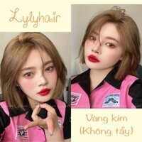 Thuốc Nhuộm Tóc Tại Nhà Màu Vàng Kim LyLyHairColor Tặng Kèm Găng Tay Tiện lợi