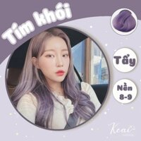 Thuốc nhuộm tóc tại nhà Tím Khói - kèm oxi - cần sử dụng tẩy - Keaihairdye
