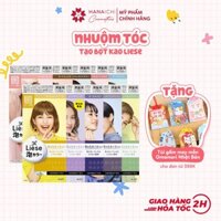 Thuốc nhuộm tóc tạo bọt Kao Liese thời trang Nhật Bản