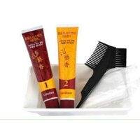 Thuốc nhuộm tóc thảo dược xanh Yehyang Luxury Treatment Color Cream