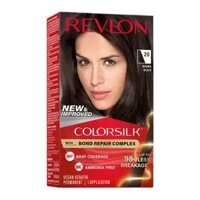 Thuốc nhuộm tóc tự nhuộm Revlon Brown Black 20 màu đen nâu hàng từ Mỹ