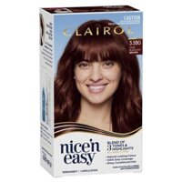 Thuốc nhuộm tóc vĩnh viễn Clairol Nice N Easy 3.5BG Natural Dark Burgundy