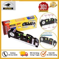 Thước Nivo, Thước Đo Nivo Đa Năng Laser 4In 1, Cân Mực, Thước Dây, Thước Laser