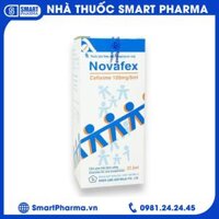 Thuốc Novafex 100mg/5ml Mekophar điều trị nhiễm khuẩn đường hô hấp ( Hộp x 60ml)