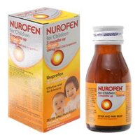 Thuốc Nurofen for children hạ sốt, giảm đau răng, đau tai, đau họng (Hộp 1 chai 60ml)