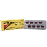 Thuốc Nystatin 500000IU Mekophar điều trị nhiễm nấm candida