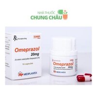 Thuốc Omeprazol 20mg Mediplantex: Ức chế tiết axit, điều trị viêm loét dạ dày