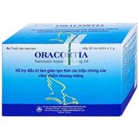 Thuốc Oracortia Thai Nakorn Patana giảm tạm thời triệu chứng viêm nhiễm khoang miệng
