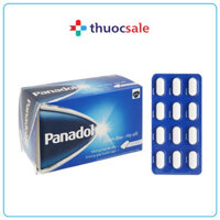Thuốc Panadol 500mg giảm đau, hạ sốt (10 vỉ x 12 viên)