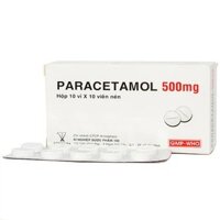 Thuốc Paracetamol 500mg Armephaco giảm đau, hạ sốt