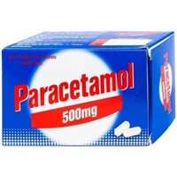 Thuốc Paracetamol 500mg Quapharco giảm đau nửa đầu, cảm lạnh, cảm cúm