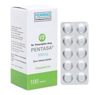 Thuốc Pentasa 500mg (Mesalazine) điều trị bệnh Crohn, viêm loét đại tràng