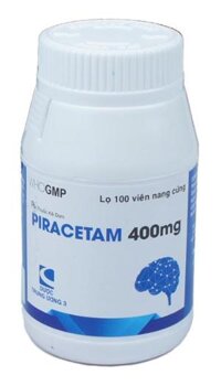 Thuốc PIRACETAM 400 TW3/16 – Hỗ trợ điều trị các bệnh về não (Chai 100 viên)