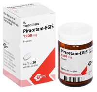 Thuốc Piracetam-EGIS 1200mg – Điều trị triệu chứng của hội chứng tâm thần thực thể (lọ 20 viên)