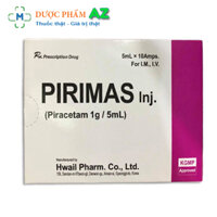 Thuốc Pirimas Lnj 1g/5ml – Hộp 10 ống – Thuốc bổ thần kinh