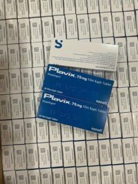 Thuốc Plavix 75mg (clopidogrel) Sanofi – Giảm nguy cơ thành lập cục máu đông, phòng và trị huyết khối (hộp 28 viên)
