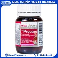 Thuốc PM Procare Catalent bổ sung DHA, EPA, Vitamin và khoáng chất (30 viên)