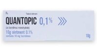 Thuốc Quantopic 0.1% tuýp 10g điều trị chàm thể tạng, viêm da dị ứng