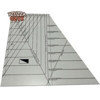 Thước Quilting, Acrylic Chia Rects Cắt Mẫu Chắp Vá Thước, Chắp Vá May Cắt Thủ Công Thước DIY Dụng Cụ