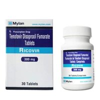 Thuốc RICOVIR 300 (Tenofovir Disoproxil Fumarate 300mg) điều trị HIV và viêm gan